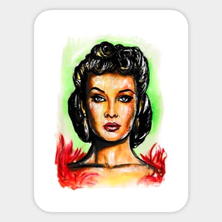 Scarlett O'Hara Sticker